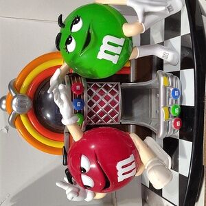 Vintage M&M's Mars Rock'n Roll Cafe Juke Box Candy Dispenser